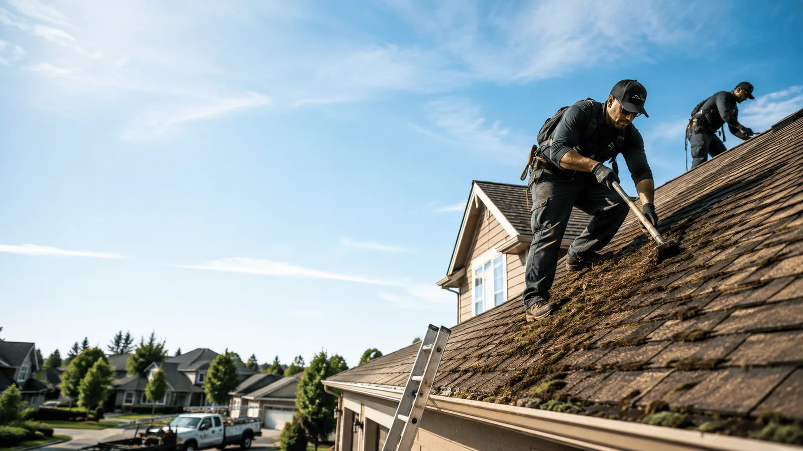 Roof Moss Removal in Oakdale, CT near me